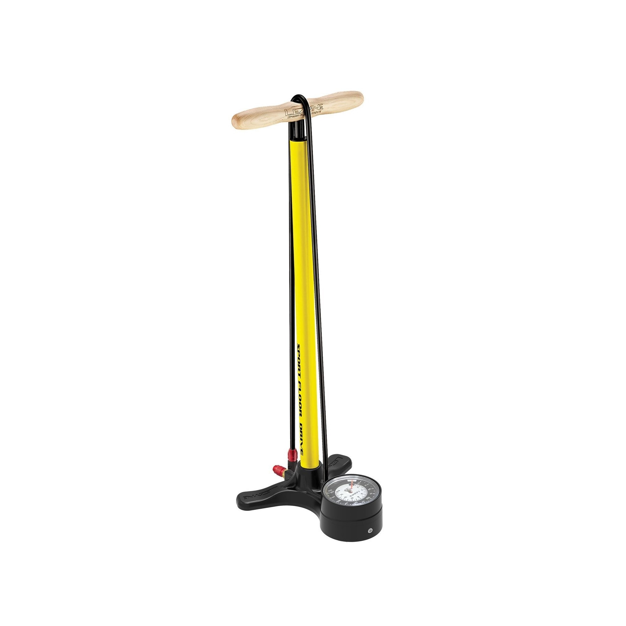 LEZYNE Pompe à Pied Sport Floor Drive - Manomètre Précis Pour Vélo