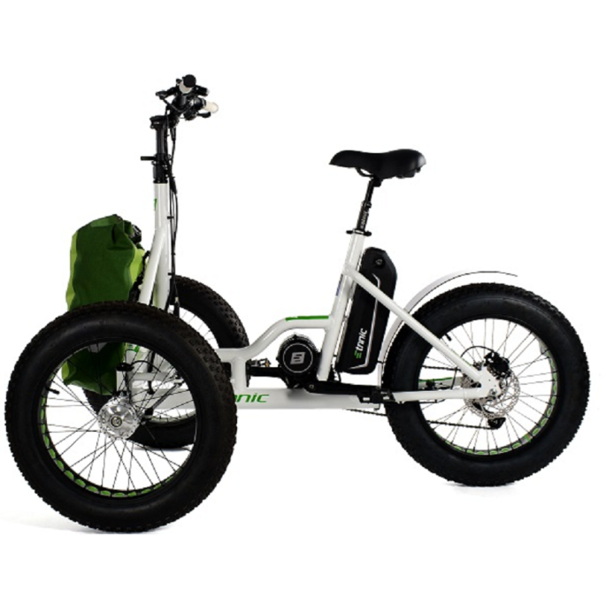 Tricycle Adulte Fat bike électrique 2 roues avant Etnnic fat 2.0