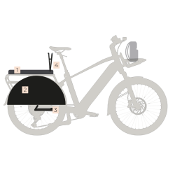 Vélo électrique Longtail BH V6 rover | Velonline