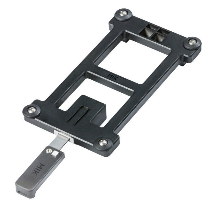 Fixation basil acier Mik - Velonline