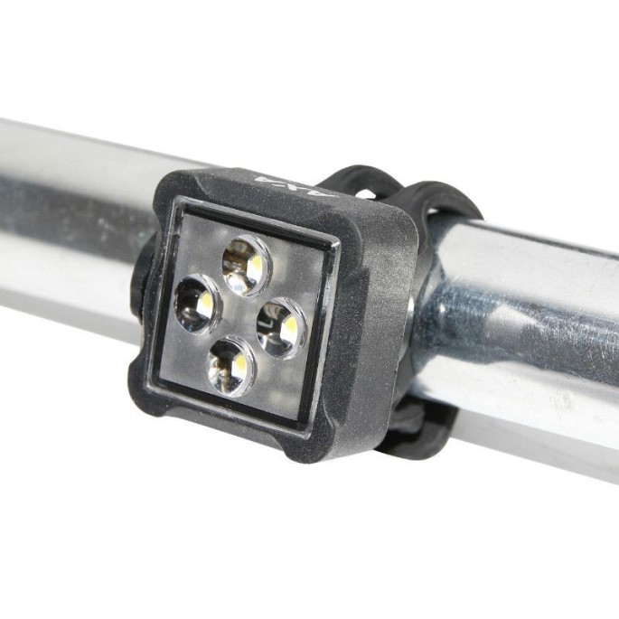 ECLAIRAGE VELO A PILE KIT SUR CINTRE/TIGE DE SELLE AXA