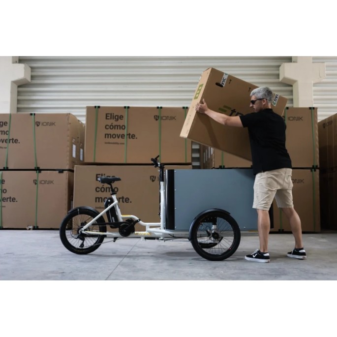 Vélo Cargo électrique 20 pouces - moteur pédalier | Velonline