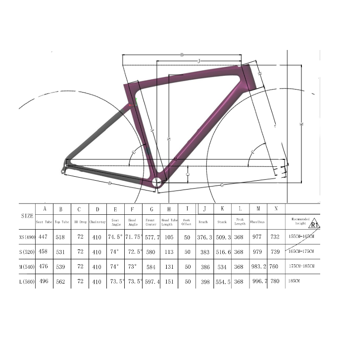 Bertin C38 - vélo route carbone