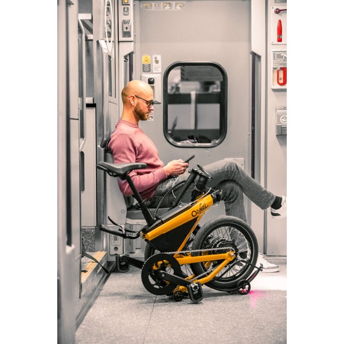 O2 Feel Jim - pliant vélo ultra compact