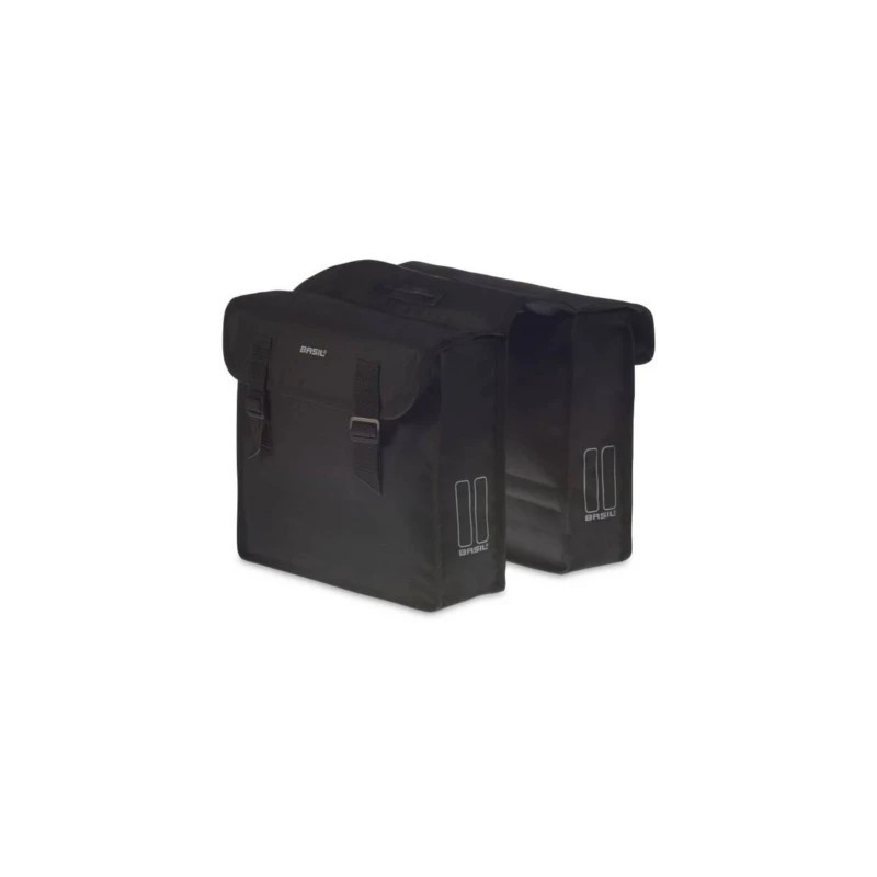 Sacoches arrières Basil Mara pour vélo, fermeture boucle - Velonline