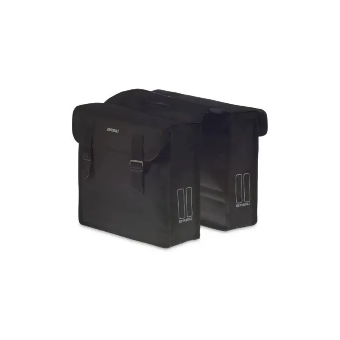 Sacoches arrières Basil Mara pour vélo, fermeture boucle - Velonline