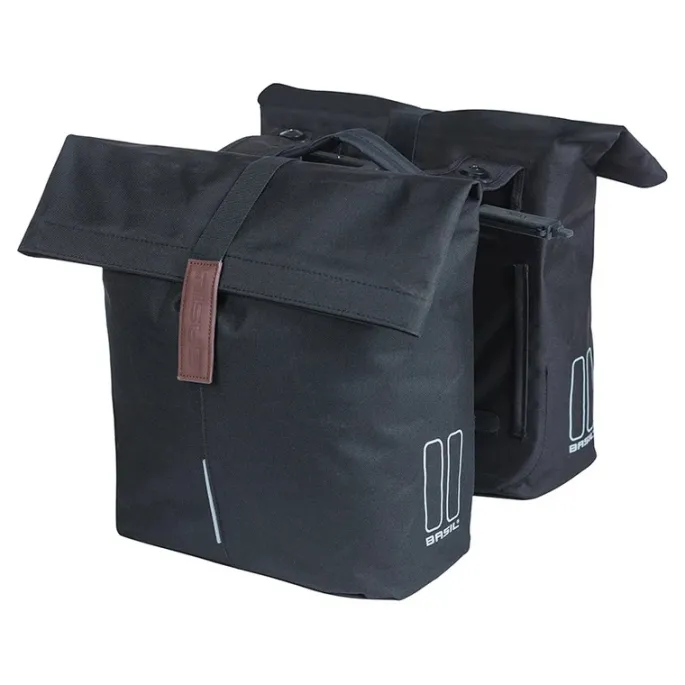 Sacoches pour vélo  Basil City Mik Double - Velonline