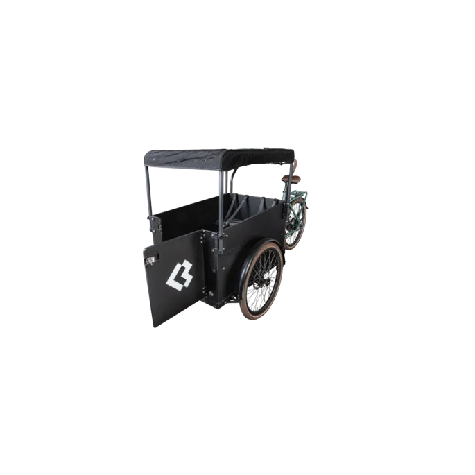 Porte pour bakfiet triporteur