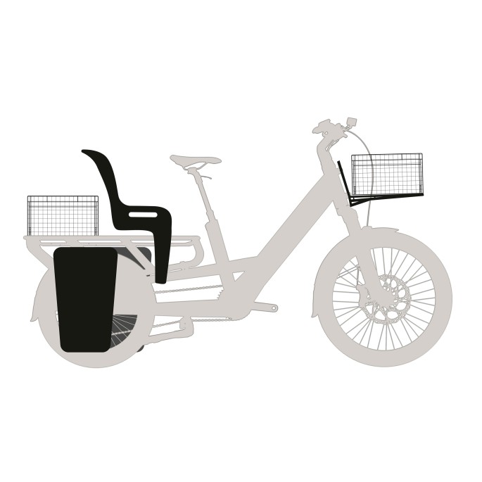 Vélo électrique Longtail Monty V4 rover| Velonline