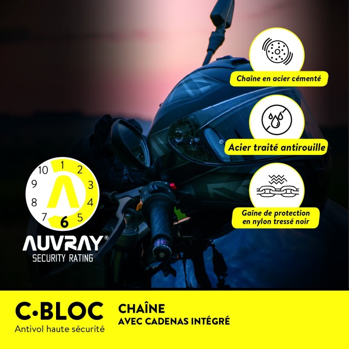 Antivol Chaine Auvray C Bloc 100