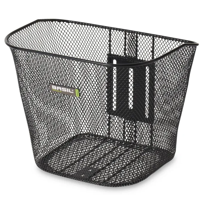 Panier Avant Vélo Basil Bremen Alu 22L - Fixation Potence