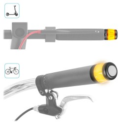 Eclairage clignotants embout de Guidon Vélo Urban moov - velonline