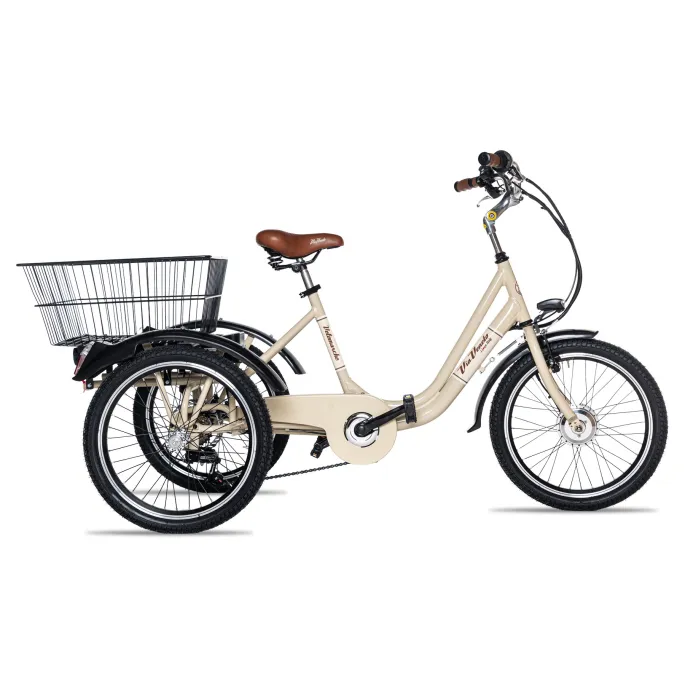 Tricycle électrique adulte Via Veneto  | Velo-On-Line